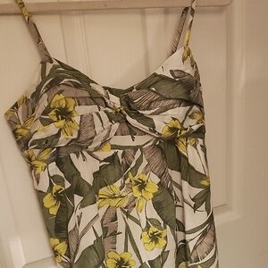 Banana Republic Tropical Floral Dress